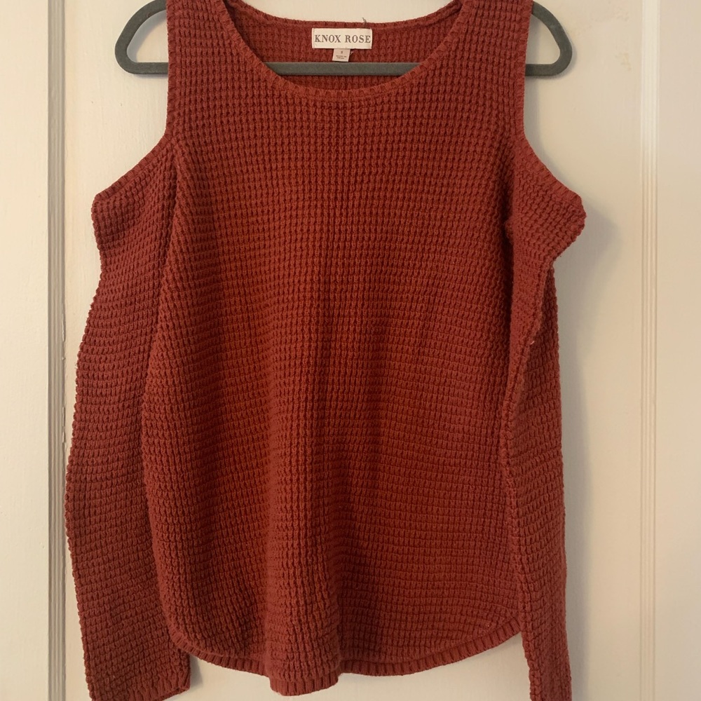 Open Shoulder Sweater Size Small